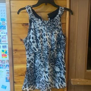 Blouse with rose - medium